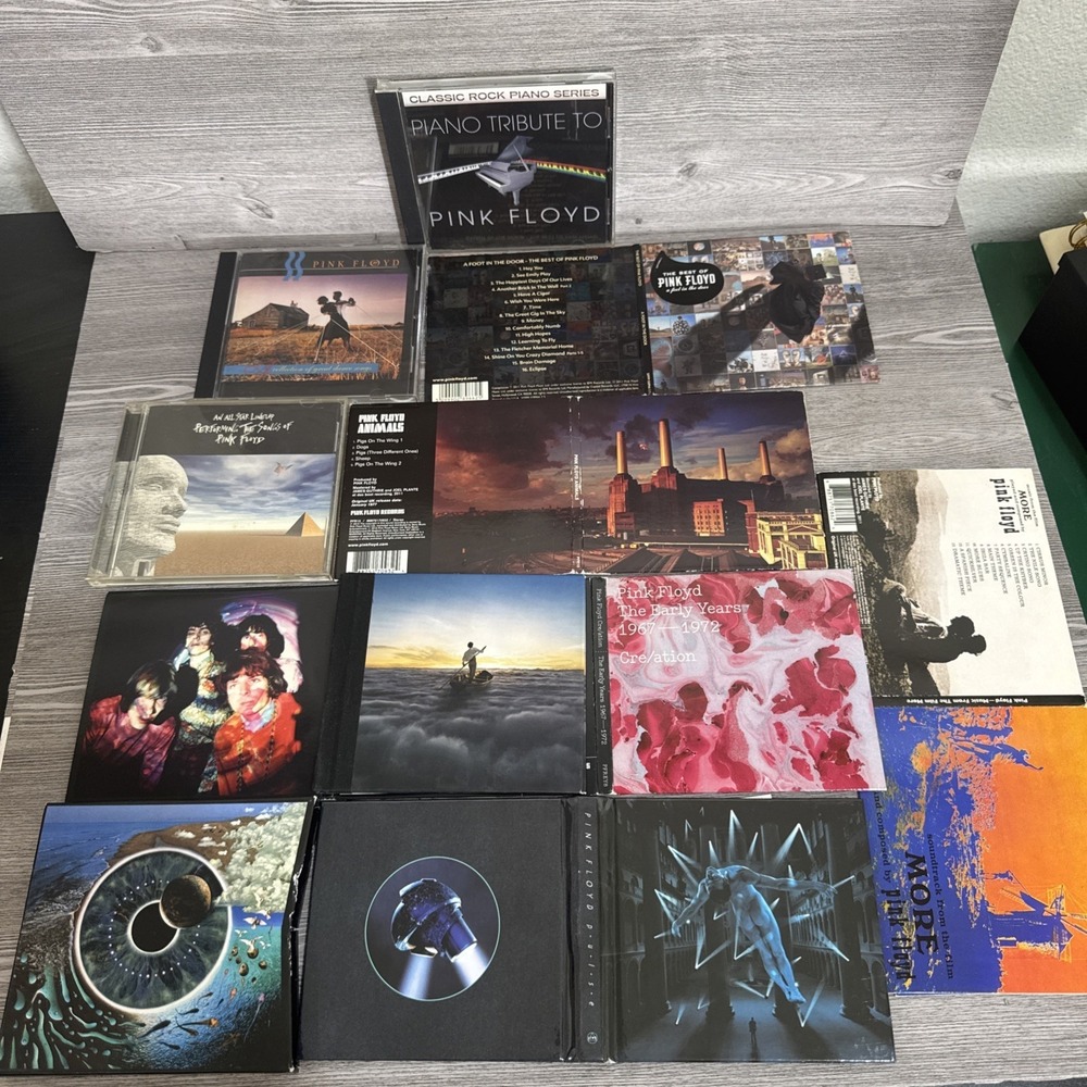 Pink Floyd Lot of CDs Instant Collection American Classic Rock Gatefolds *READ